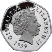 50 Pence - Elizabeth II Christmas; Silver Proof obverse image