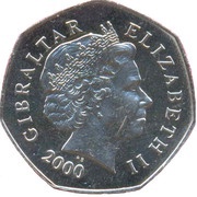 50 Pence - Elizabeth II Christmas obverse image
