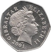50 Pence - Elizabeth II Christmas obverse image