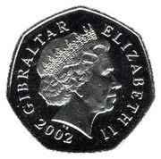 50 Pence - Elizabeth II Christmas obverse image