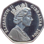 50 Pence - Elizabeth II Christmas obverse image