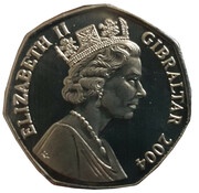 50 Pence - Elizabeth II Royal Marines - Falklands obverse image