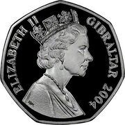 50 Pence - Elizabeth II Royal Marines - 1st June 1794; Silver Proof obverse image