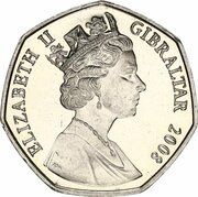 50 Pence - Elizabeth II Christmas obverse image