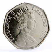 50 Pence - Elizabeth II Christmas obverse image