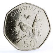 50 Pence - Elizabeth II Christmas, United Kingdom, 2009 reverse image