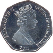 50 Pence - Elizabeth II Christmas obverse image