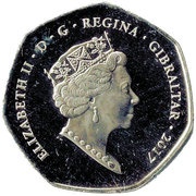 50 Pence - Elizabeth II Christmas obverse image