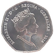 50 Pence - Elizabeth II New Calpe House obverse image