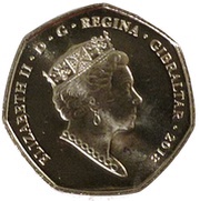 50 Pence - Elizabeth II 2018 Christmas obverse image
