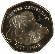 50 Pence - Elizabeth II 2018 Christmas, United Kingdom, 2018 reverse image