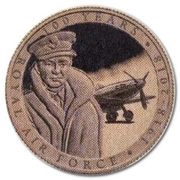 ½ Sovereign - Elizabeth II RAF Centenary, United Kingdom, 2018 reverse image
