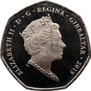 50 Pence - Elizabeth II 2019 Island Games obverse image