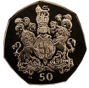 50 Pence - Elizabeth II Bicentenary of Queen Victoria, United Kingdom, 2019 reverse image