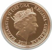 ½ Sovereign - Elizabeth II Queen Victoria obverse image