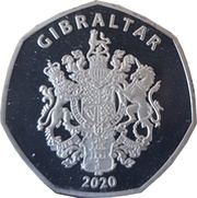 50 Pence - Elizabeth II 80 Years Of The Commandos obverse image