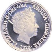½ Sovereign - Elizabeth II Saint George and Dragon obverse image