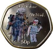 50 Pence - Elizabeth II Mr Stink, United Kingdom, 2021 reverse image