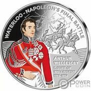 50 Pence Waterloo - Arthur Wellesley, United Kingdom, 2021 reverse image