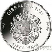 50 Pence Waterloo - Gebhard Leberecht von Blucher obverse image