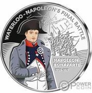 50 Pence Waterloo - Napoleon Bonaparte, United Kingdom, 2021 reverse image