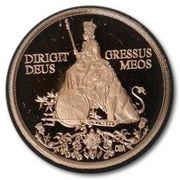 ½ Sovereign - Elizabeth and the Lion, United Kingdom, 2021 reverse image