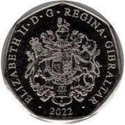 50 Pence - Elizabeth II Dracula obverse image