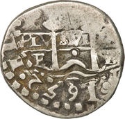1 Real - Philip IV, Bolivia, 1652 reverse image
