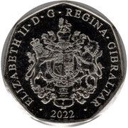 50 Pence - Elizabeth II The Coffin obverse image