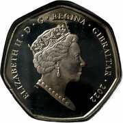 50 Pence - Elizabeth II Billionaire Boy obverse image