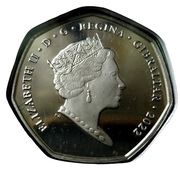 50 Pence - Elizabeth II Gangsta Granny obverse image