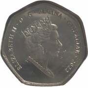50 Pence - Elizabeth II Grandpa's Great Escape obverse image