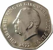 50 Pence - King Charles III King's Accession obverse image