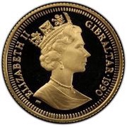 1 Sovereign - Elizabeth II Constitution obverse image