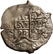 1 Real - Charles II, Bolivia, 1665-1700 reverse image