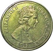 1 Pound - Elizabeth II Dragon Tree obverse image