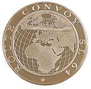 1 Pound - Elizabeth II Convoy SL 64; Route, United Kingdom, 2015 reverse image