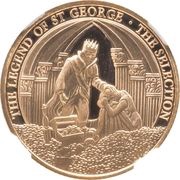 1 Sovereign - Elizabeth II The Legend of Saint George - Selection, United Kingdom, 2018 reverse image