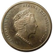 1 Pound - Elizabeth II 2019 Island Games, United Kingdom, 2019 obverse image