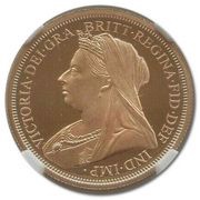 1 Sovereign - Elizabeth II Queen Victoria, United Kingdom, 2019 reverse image