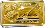 1 Pound - Elizabeth II UEFA Euro 2020 - Dublin, United Kingdom, 2020 reverse image
