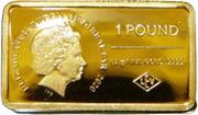 1 Pound - Elizabeth II UEFA Euro 2020 - Germany, United Kingdom, 2020 obverse image