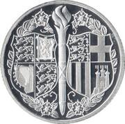 1 Sovereign - Elizabeth II Prince Philip The Duke of Edinburgh, United Kingdom, 2021 reverse image