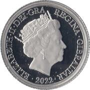 1 Sovereign - Elizabeth II Platinium Jubilee - 2nd Portrait obverse image