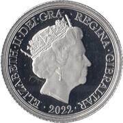 1 Sovereign - Elizabeth II Platinium Jubilee - 3rd Portrait obverse image