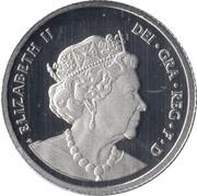 1 Sovereign - Elizabeth II Platinium Jubilee - 5th Portrait reverse image