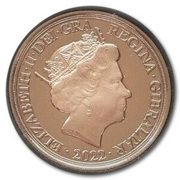 1 Sovereign - Elizabeth II Platinum Jubilee obverse image