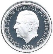 1 Sovereign - Charles III St George and the Dragon obverse image