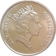 2 Pounds - Elizabeth II Cannon obverse image