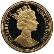 2 Sovereigns - Elizabeth II Constitution obverse image